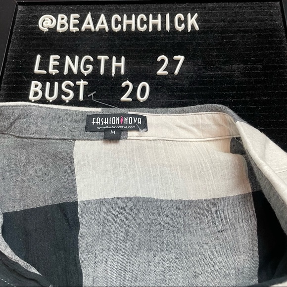 Fashion Nova Gauze Wrap Blouse - Picture 8 of 8